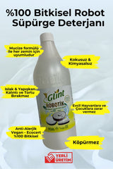 Glint Robotic 1 Liter 100% Herbal Smart Robot Vacuum Cleaner Detergent Domestic Production