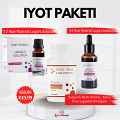 Jodpackung | Lugowith x Lugol-Jod (2% und 5%)