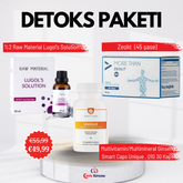 Detox Package | Zeolite (45 Chassis) + 2% Lugol Iodine + Multivitamin Unique