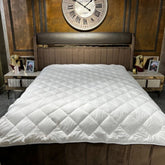 Kuzu Yünü Yorgan Çift Kişilik | 3kg Merinos Kuzu Yünü 🛏️🐑