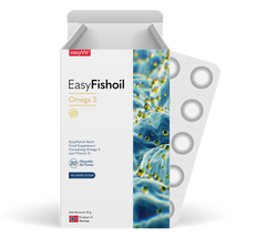 EasyVit EasyFishoil Adult Omega-3 and Vitamin D3 Chewable Tablets (for Adults)