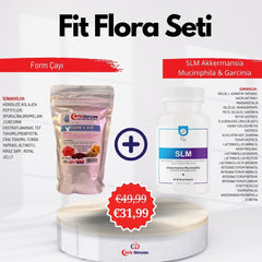 Fit Flora Zayıflama Seti | SLM Akkermansia + Kolajenli Detoks Çayı
