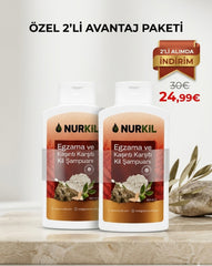 Egzema ve Kaşıntı Karşıtı Kil Şampuanı 400 ml