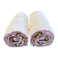 Coconut Pomegranate Wrapped Turkish Delight - 500 g