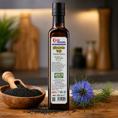 Ceviz Dünyası 4,36 % Thymochinon-Bohnenkrautöl – Atalık Tohum Kaltpressung (250 ml)