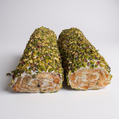 Pirinç Antep fıstıklı çıtır baklava lokum (400g)