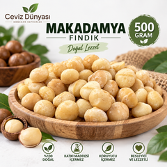 Makadamya Fındık – 500 g