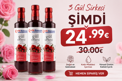 Gül Sirkesi | Meşe Fıçılı Fermente