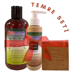 3-delige Temre Set | Zeep + Shampoo + Crème