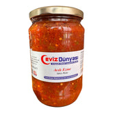 Natural Hot Paste 850g | Traditional Appetizer with Olive Oil, Without Additives