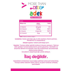 Adek Kids Çocuklar İçin Multivitamin Damla 30 ml