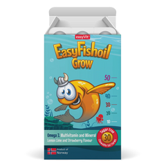 EasyFishOil Grow Çinko + İyot + Balık Yağı + Multivitamin