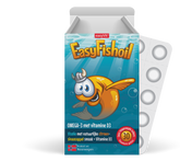 EasyVit FishOil Omega 3 and Vitamin D Dietary Supplement - 30 Chewable Tablets