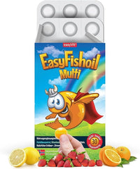 EasyVit Multivitamin -Multi Omega 3 - 30 Çiğnenebilir Tablet