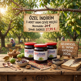 Organik Ham Ceviz Reçeli 460 g | Katkısız