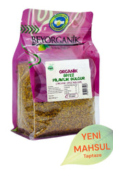 Organik Siyez Pilavlık Bulgur 1 kg (Pestisit ve Aflatoksin Analizli)