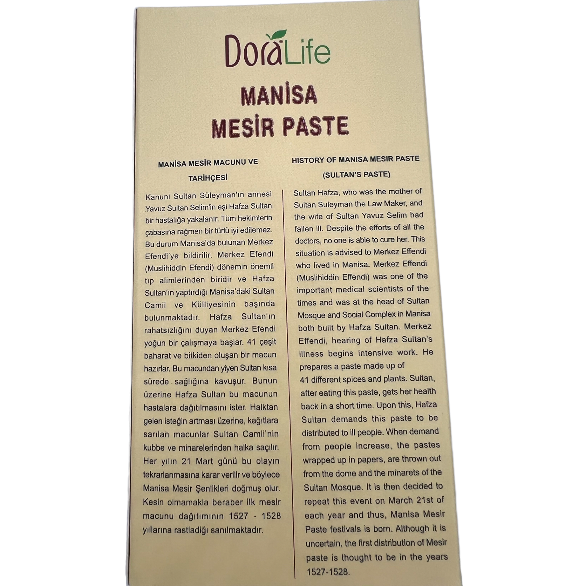 Mesir-Paste Mesir-Paste