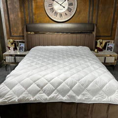 Kuzu Yünü Yorgan Tek Kişilik | 155x215 cm | 2.5 kg Merinos Kuzu Yünü 🛏️🐑