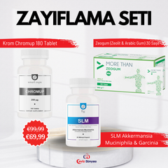 3'lü Zayıflama Paketi | SLM + Zeogum + Chromup | Etkili & Sağlıklı