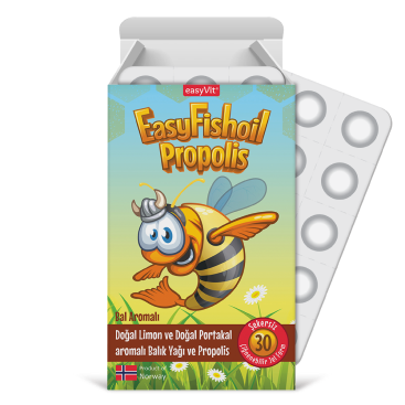 Easy Fishoil Propolis + Balık Yağı + A vitamini