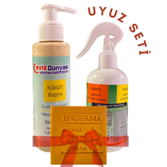 3-teiliges Krätze-Set | Schwefelcreme + Ihr Hygiene-Oberflächenspray + Schwefelseife