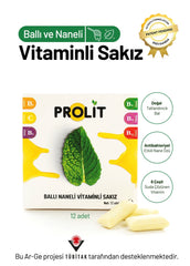 Ballı Naneli Vitaminli Sakız