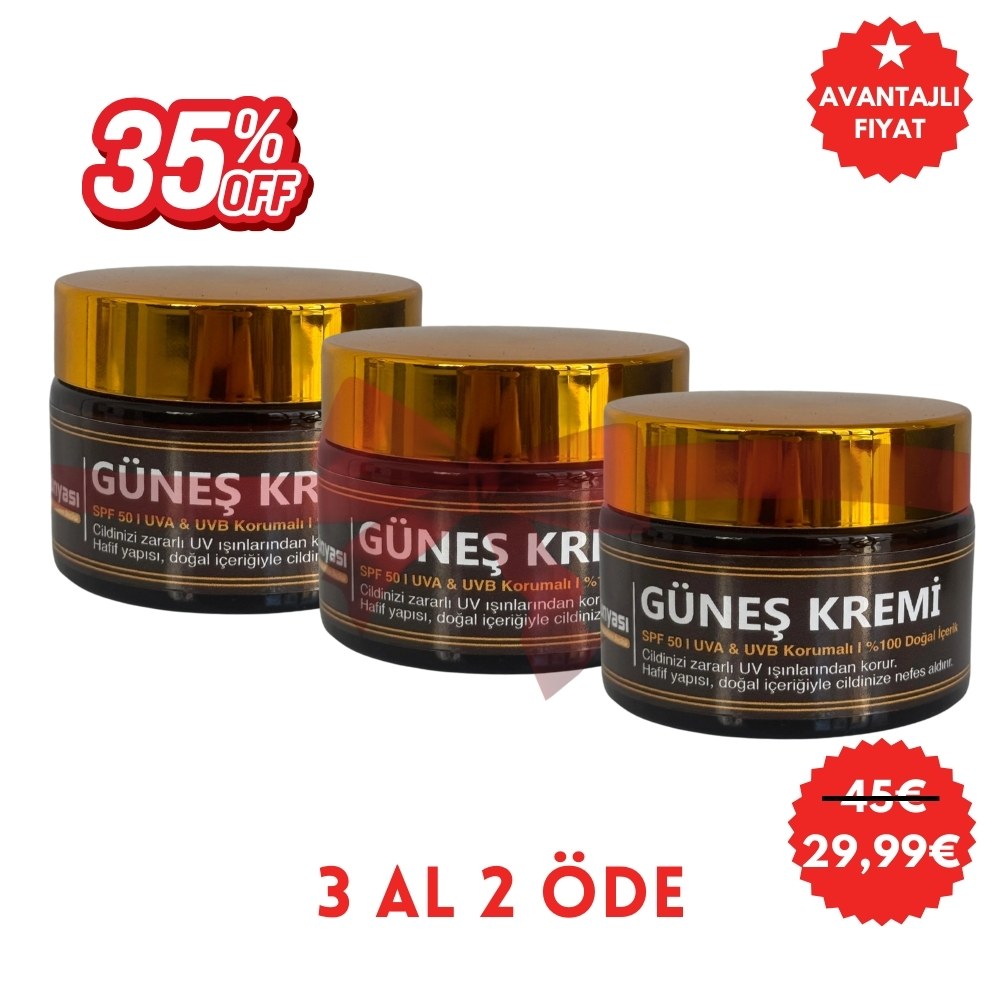 Doğal & Mineral Filtreli Güneş Kremi