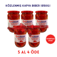 Közlenmiş Kapya Biber (650g)
