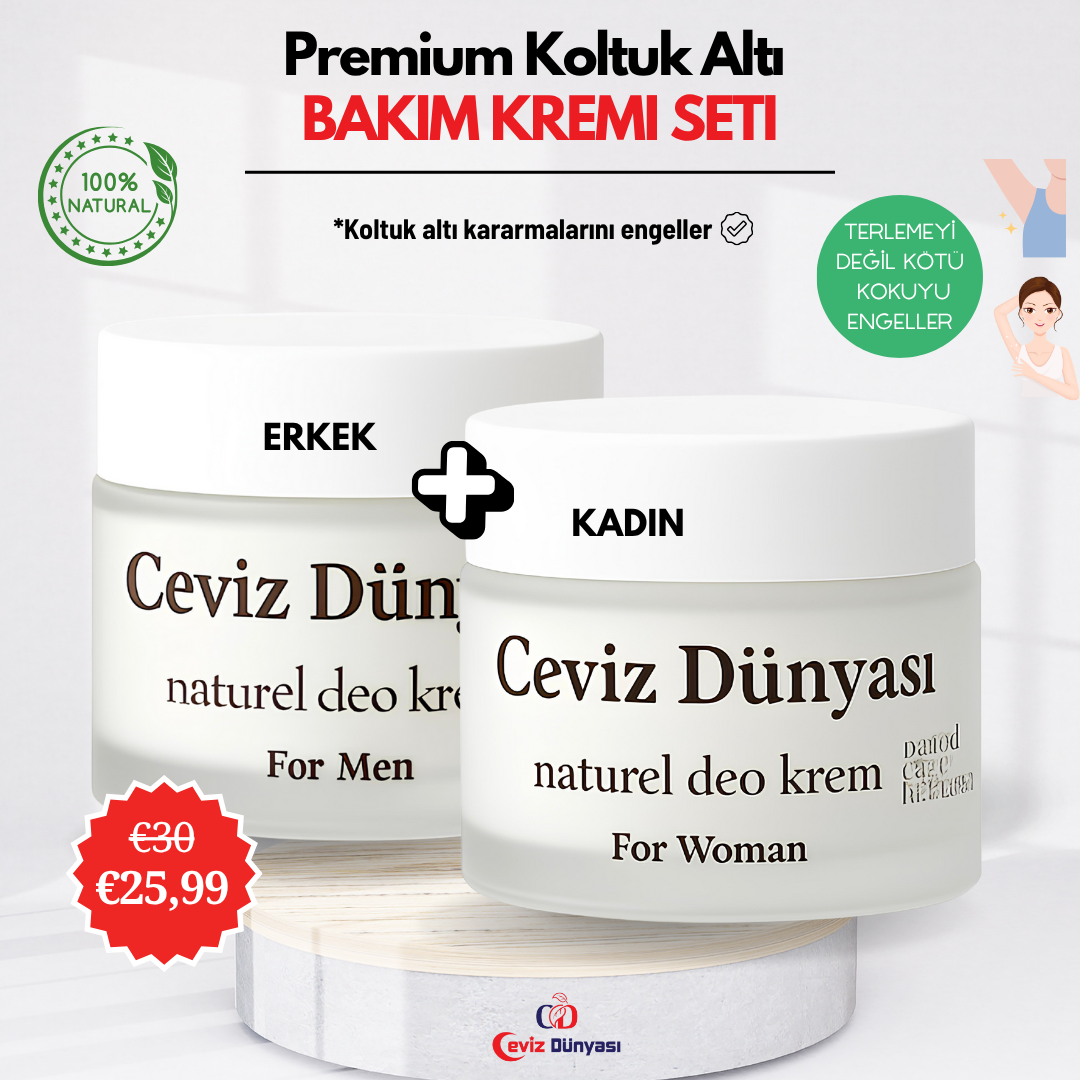 Premium koltuk altı deo krem