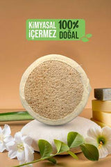 Doğal Kabak Lifi Yüz Kesesi | Hassas Ciltler İçin Nazik Temizlik