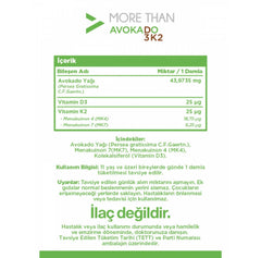 Avokado D3K2  damla 20 ml