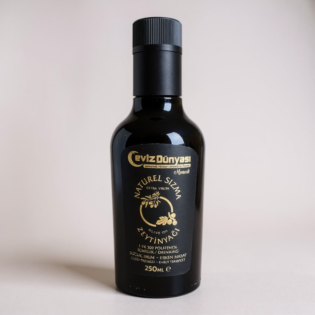 Memecik İçimlik Erken Hasat Naturel Sızma Zeytinyağı – Yüksek Polifenol (250 ml)