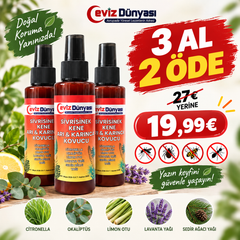 Kenesavar ,  Sivrisinek , kene , Arı ve Karınca Kovucu Doğal Sprey