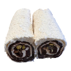 Hindistan Cevizli Damla Çikolatalı Sarma Lokum 500 G – Tatlı Kaçamağın En Özgün Hali!