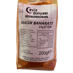 Kayseri sucuk baharatı mix