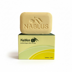 Nablus Organik Zeytinyağı Sabunu – Limon Özlü (100 gr)