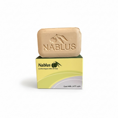Nablus Organik Zeytinyağı Sabunu – Keçi Sütü (Goat Milk) (100 gr)ccc