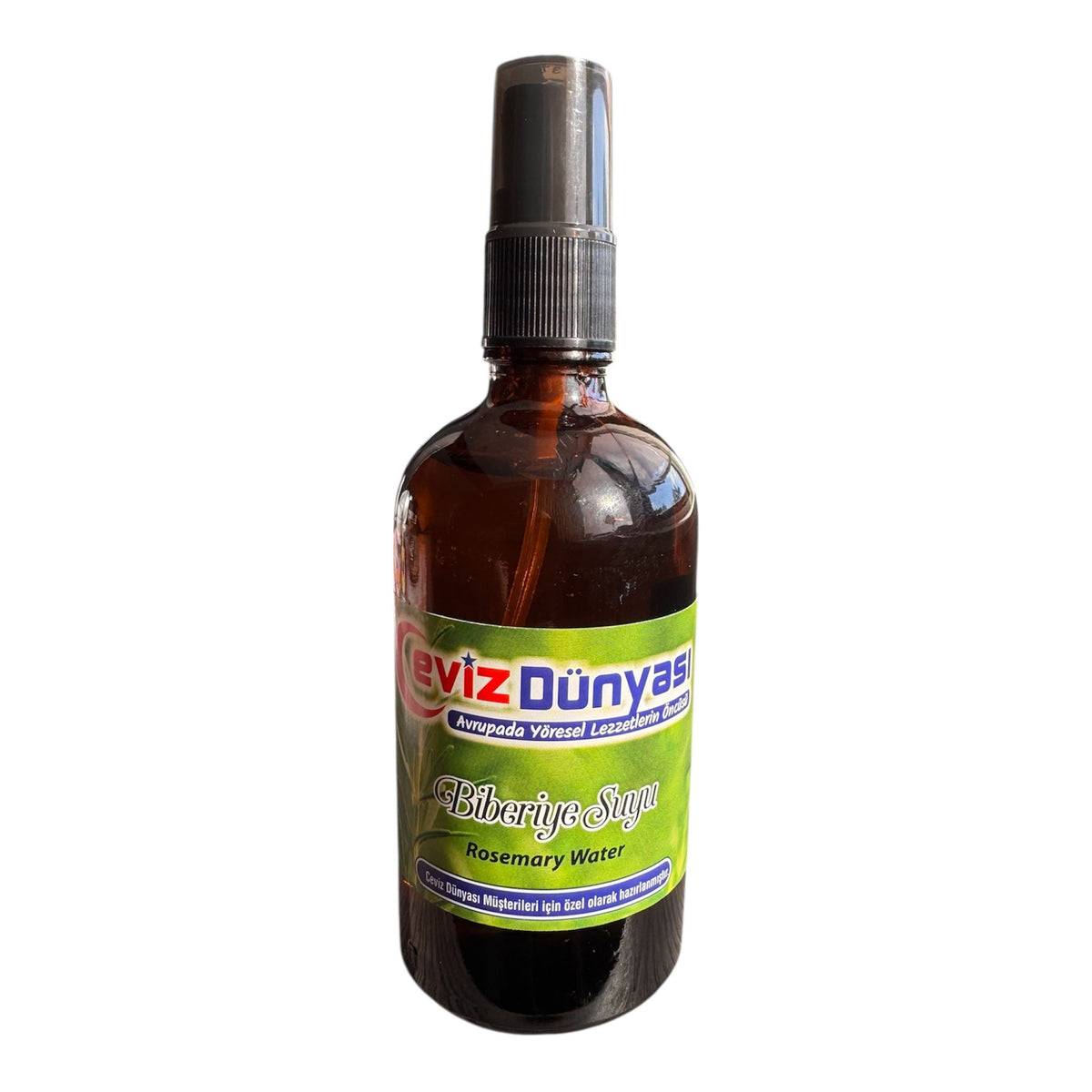 Saf Biberiye Suyu – 100 ml | Doğal ve Katkısız