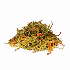 Yeşil biber kurusu 150g -az acılı