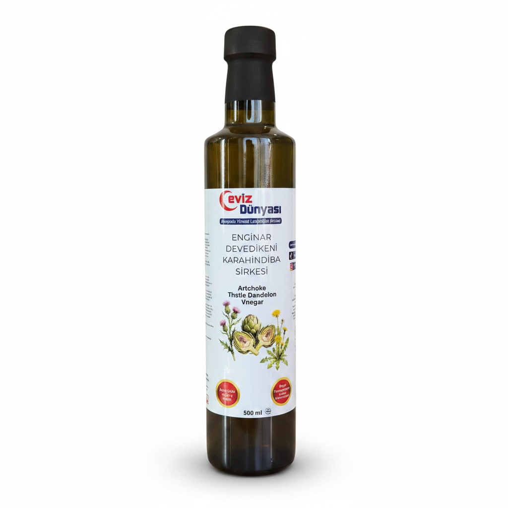 Enginar Devedikeni Karahindiba sirkesi -500ml
