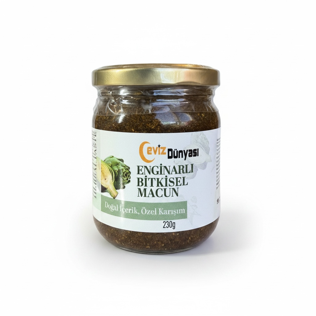 Karaciğer macunu ( Enginarli bitkisel macun)