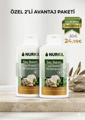 Saç Bakım ve Onarım Kil şampuanı 400 ml
