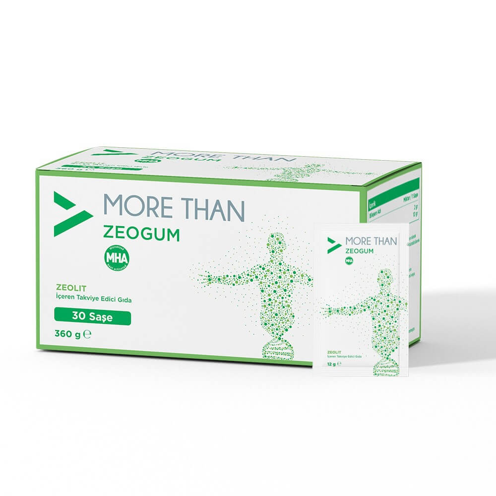 Zeogum (Zeoliet & Arabische gom) 30 zakjes