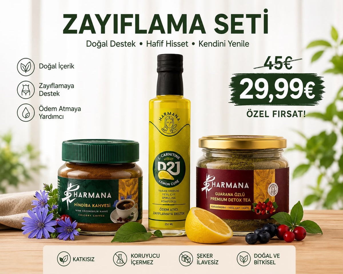 Doğal İçerikli Zayıflama Seti - Katkısız Ödem Atma
