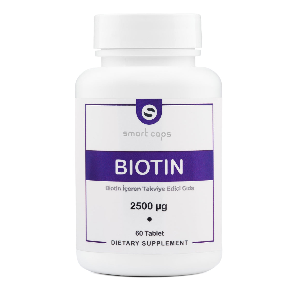 Biotin 60 Tablet - Saç ve Cilt Sağlığı
