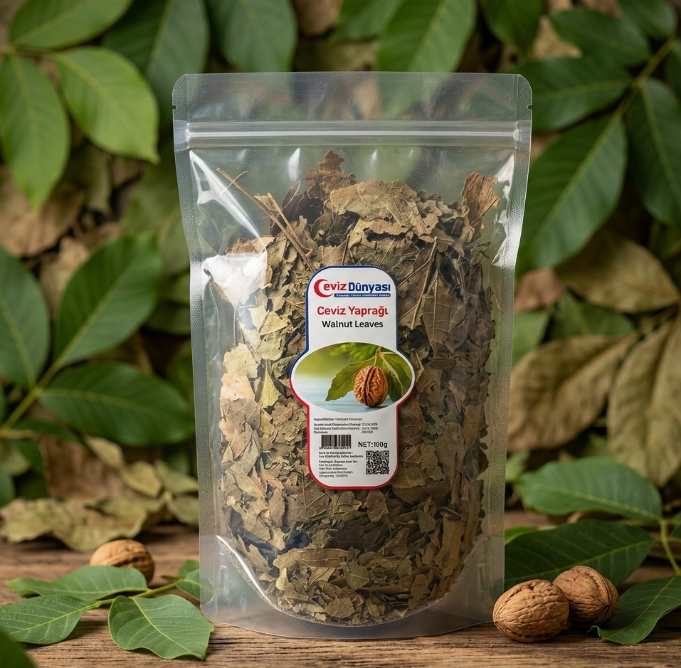 Natürlich getrocknete Walnussblätter (100 g)