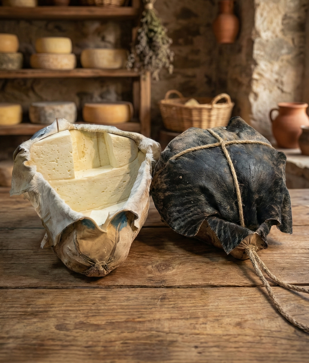 Keçi • Koyun • İnek Deri Peyniri | %100 Tam Yağlı Geleneksel Tulum