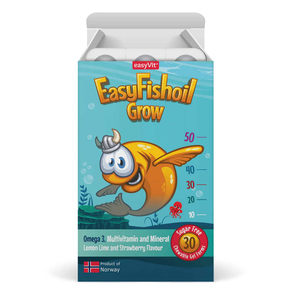 EasyFishOil Grow Çinko + İyot + Balık Yağı + Multivitamin