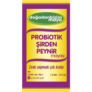 Probiotik şirden mayası