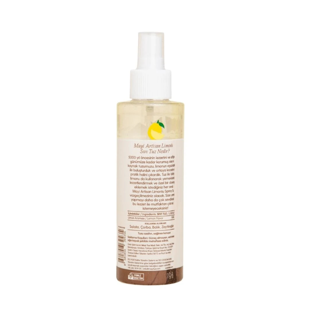 Mayi  Limonlu Sıvı Tuz 150 ml | Doğadan Gelen Ferahlık